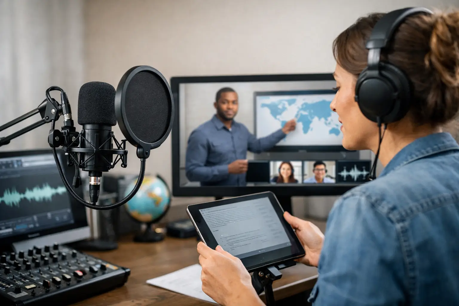 Voice Over Localization for Training Videos