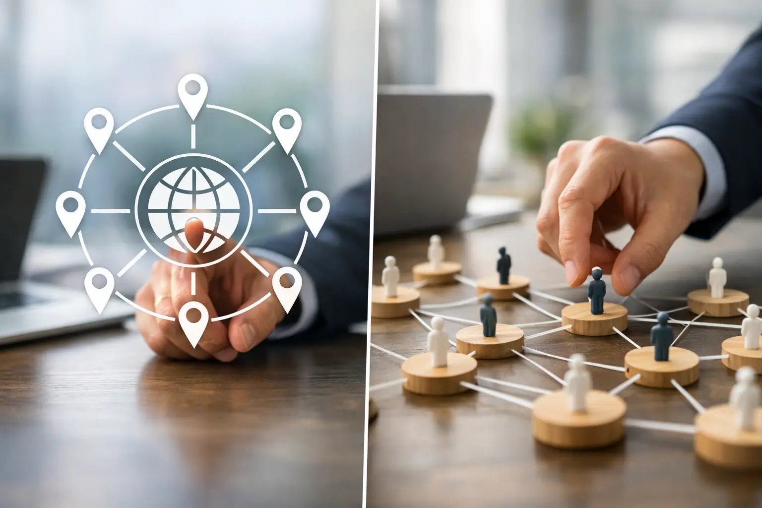 Centralized vs Decentralized Localization