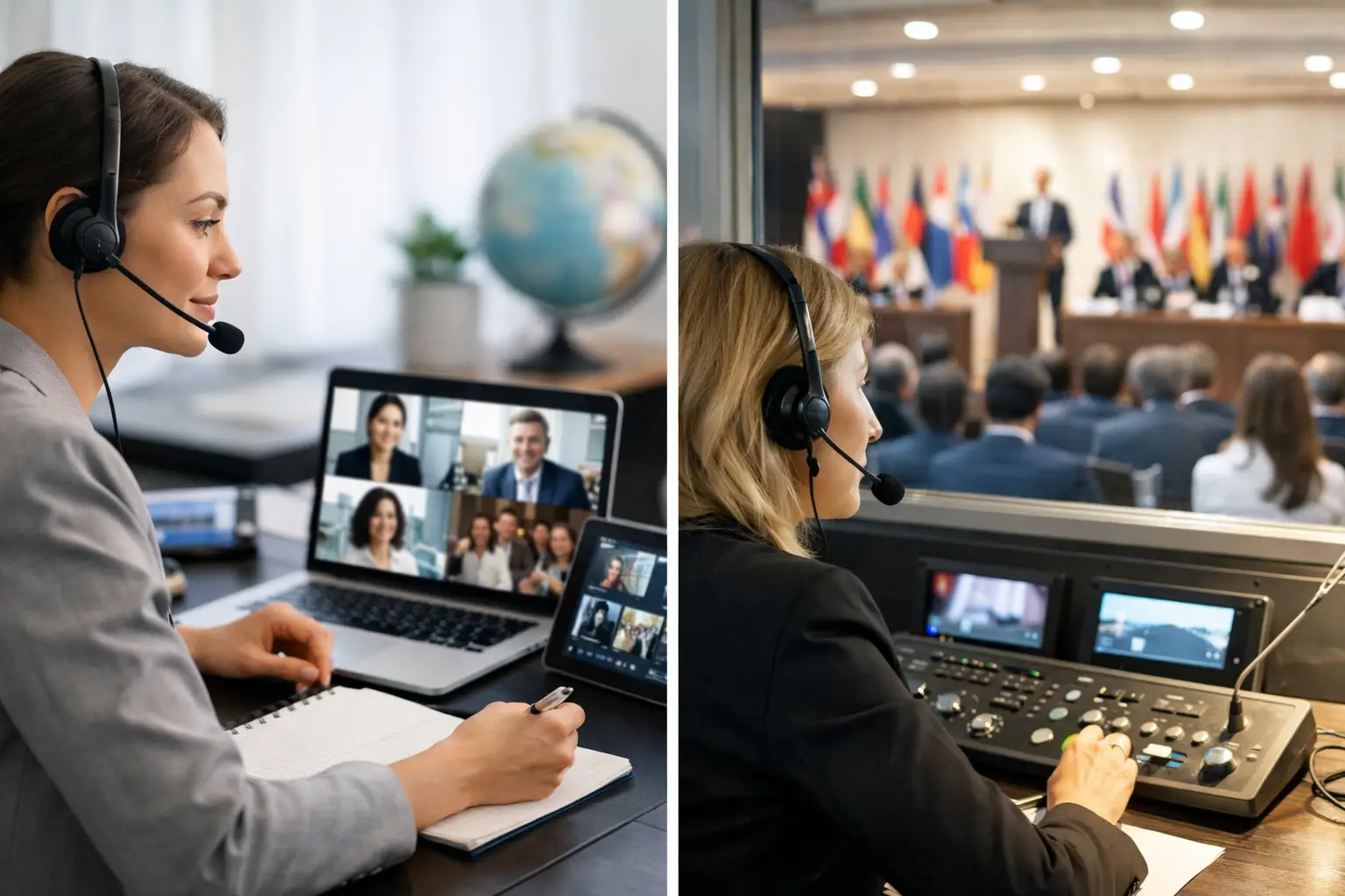 Remote Interpreting vs Onsite for Global Events